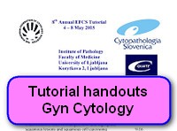 Tutorial handouts gynecolocic cytology