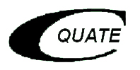 Quate logo white